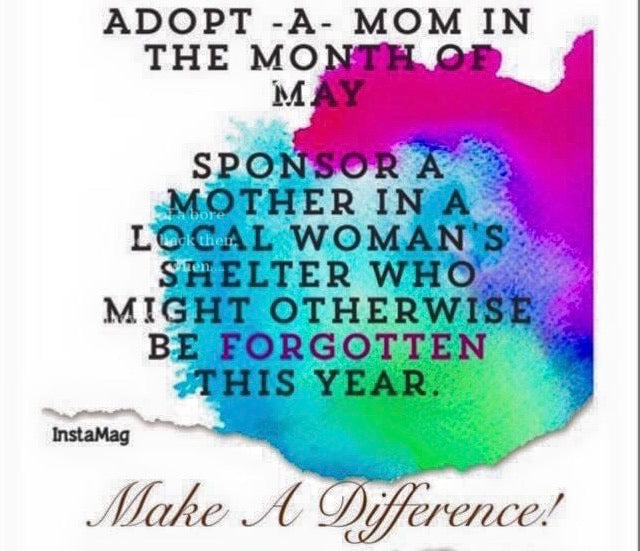 Sponsor A Mom For Mother’s Day!